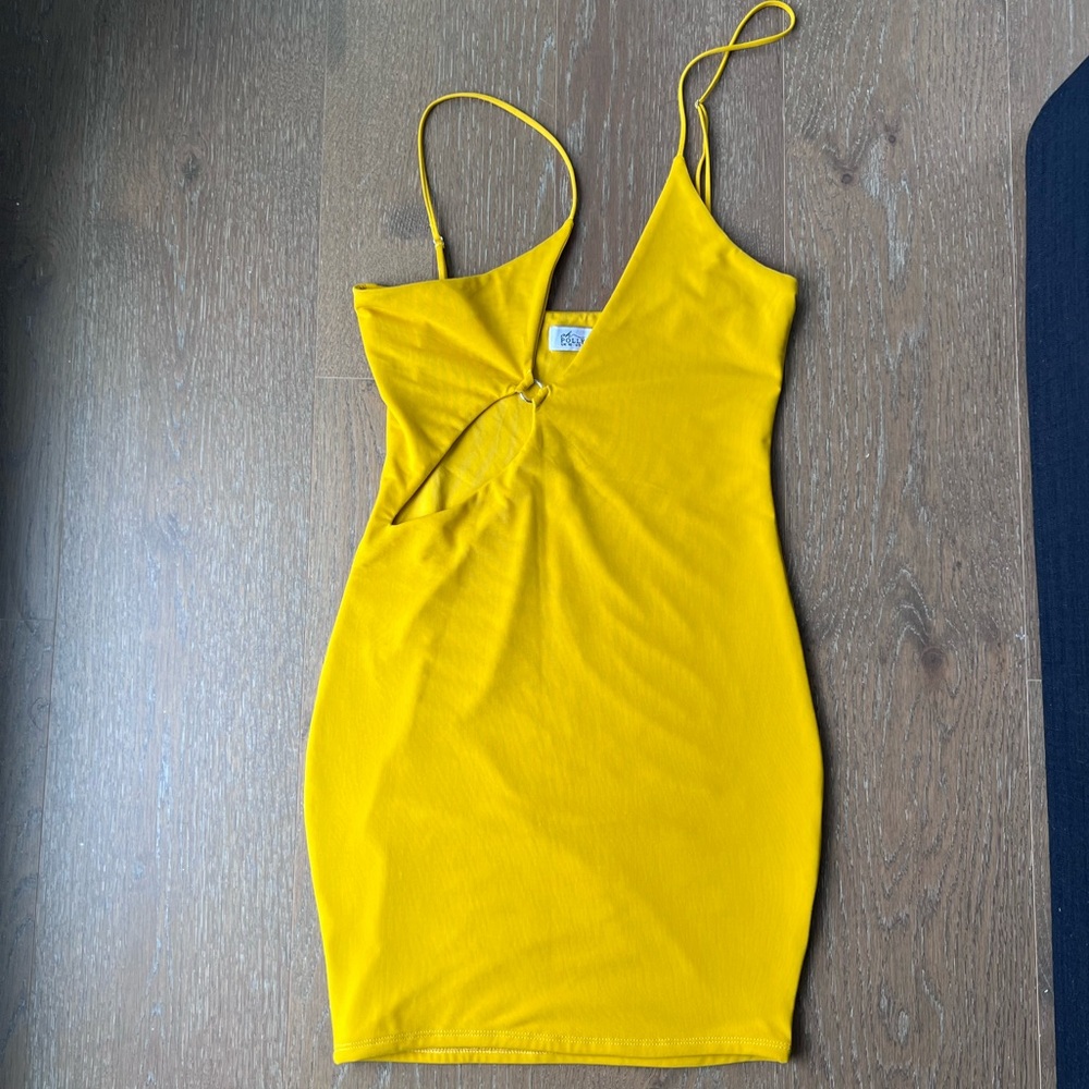Yellow Oh Polly Dress